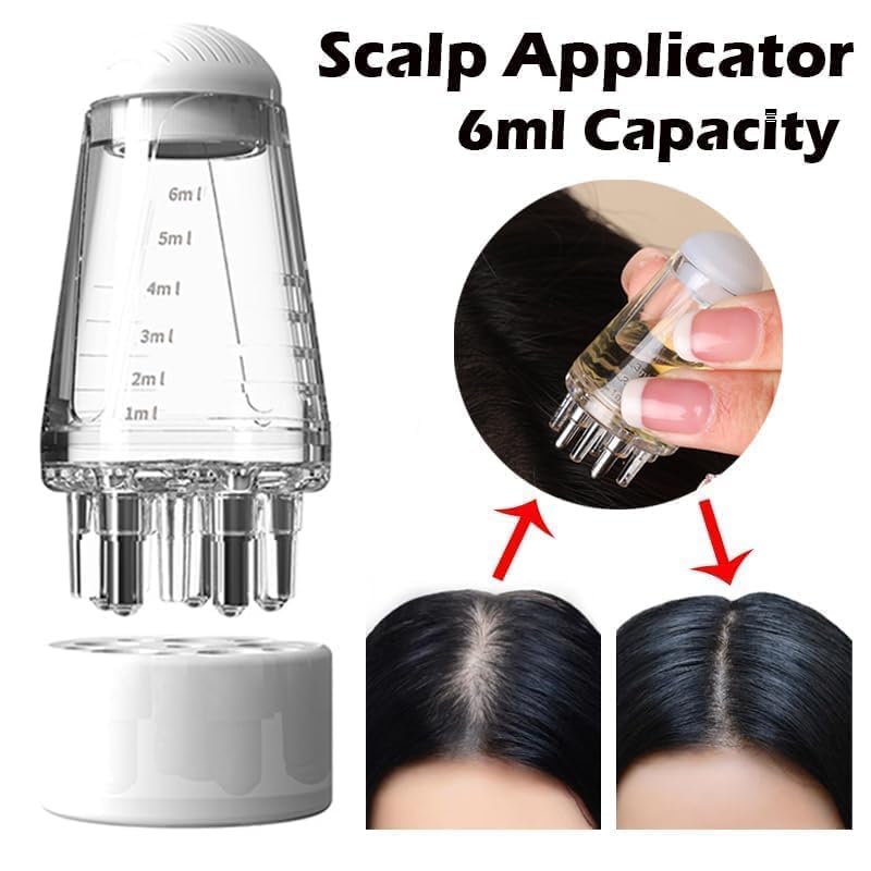 Oil Applicator | Scalp Hair Comb Oil Applicator | Portable Mini Hair Oil Applicator 6ml