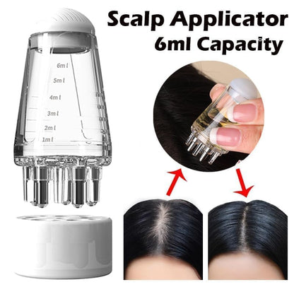 Oil Applicator | Scalp Hair Comb Oil Applicator | Portable Mini Hair Oil Applicator 6ml