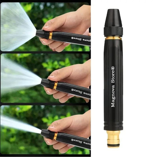 (Plastic Body) Water Spray Gun for Car and Bike Washing, High Pressure Water Spray Nozzle with Adjustable Sprayer, Water Jet Sprayer for Floor & Window Cleaning, Gardening, Bathing