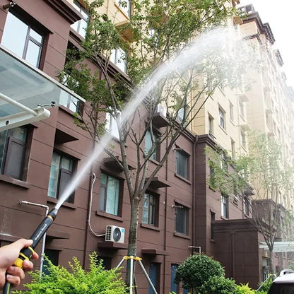 (Plastic Body) Water Spray Gun for Car and Bike Washing, High Pressure Water Spray Nozzle with Adjustable Sprayer, Water Jet Sprayer for Floor & Window Cleaning, Gardening, Bathing